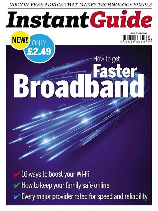 Title details for Instand Guide: How to get faster Broadband  by Dennis Publishing UK - Available